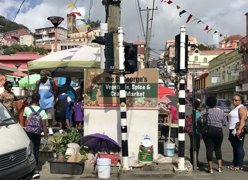 Markt in St. George's, Grenada